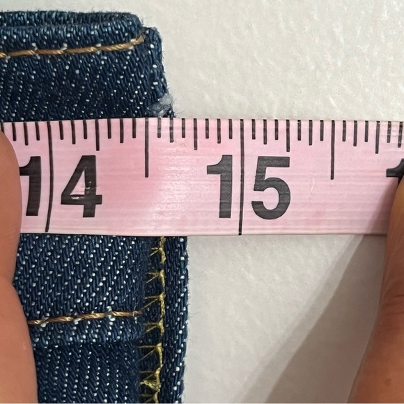 Levi's 514 Jeans Men's W28xL30 Blue Dark Wash Mid Rise Classic Fit Straight Leg - Picture 4 of 14